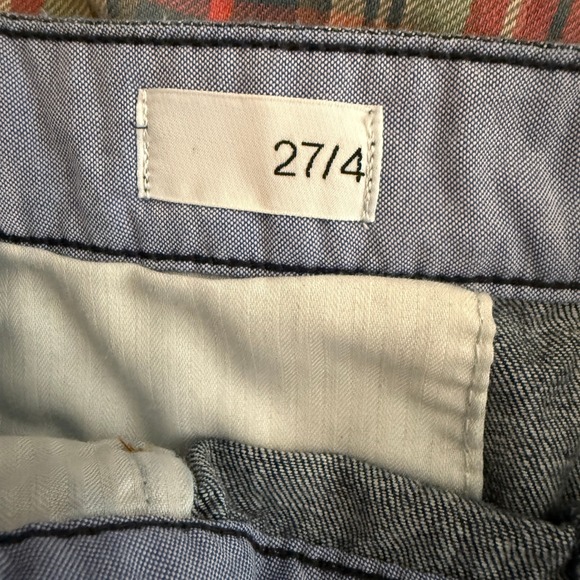 Gap 1969 Denim Skirt Blue Wash A Line Button Fly Women's Size 27 4 - Picture 4 of 7